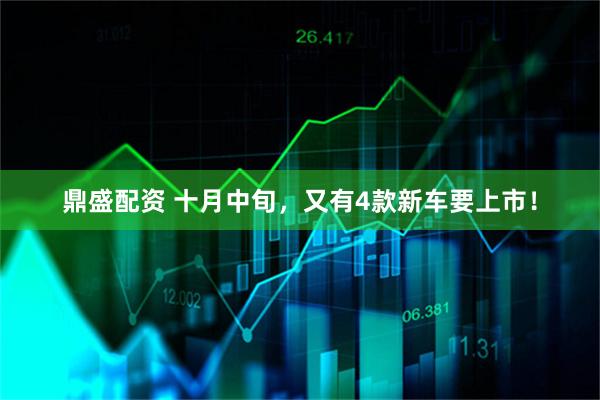鼎盛配资 十月中旬，又有4款新车要上市！